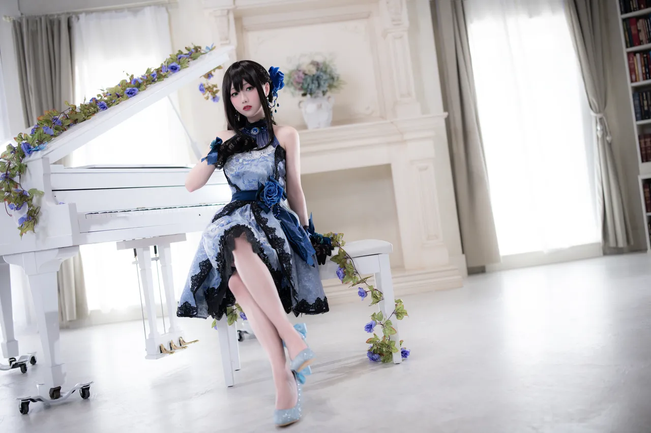 小木曾AYA - 涩谷凛 礼服 (偶像大师)-erohere6.webp